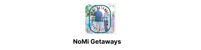 NoMi Getaways logo